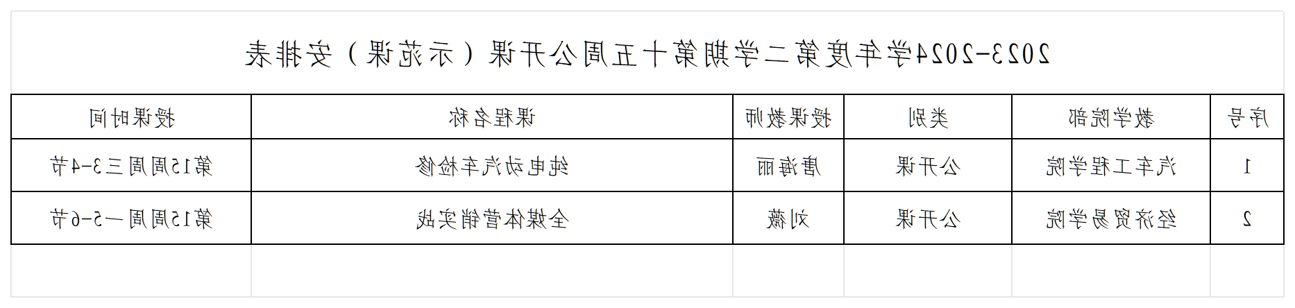 2023-2024学年度第二学期第十五周公开课（示范课）安排表_Sheet1.png